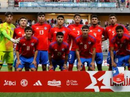 Formación Selección Chilena Sub-20 vs Argentina.