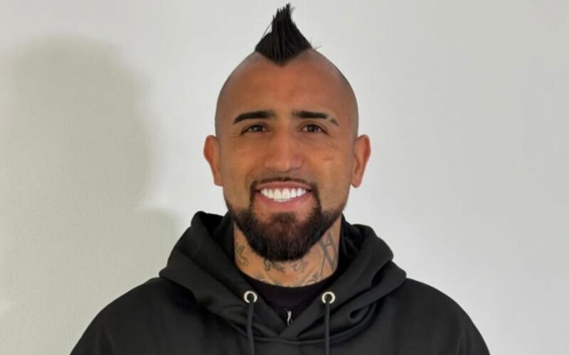 Primer plano a Arturo Vidal.