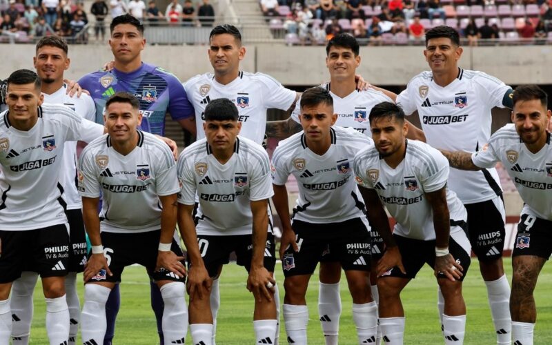 Formación de Colo-Colo para enfrentar a Deportes La Serena.