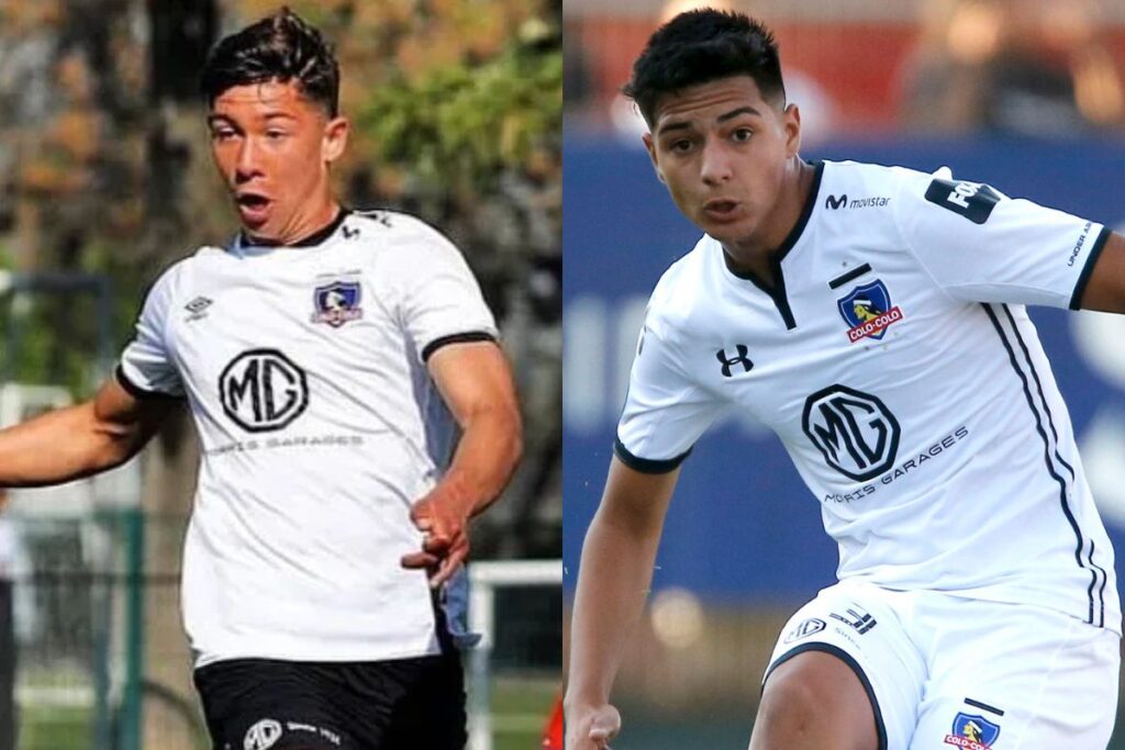 Felipe Loyola y Williams Alarcón en Colo-Colo.