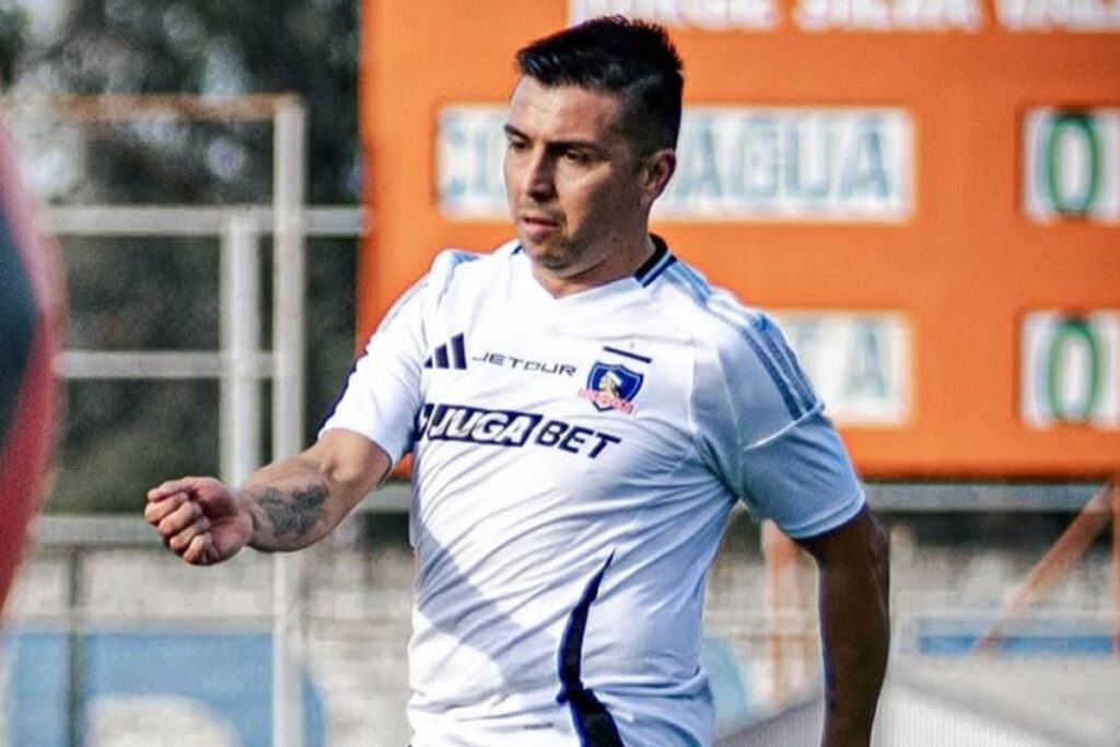 Gonzalo Fierro en la Gira Centenario de Colo-Colo.