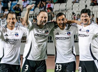 Colo-Colo frente a Deportes Antofagasta en la Gira Centenario.