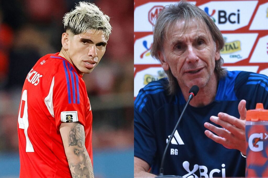 Carlos Palacios y Ricardo Gareca