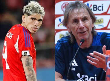 Carlos Palacios y Ricardo Gareca