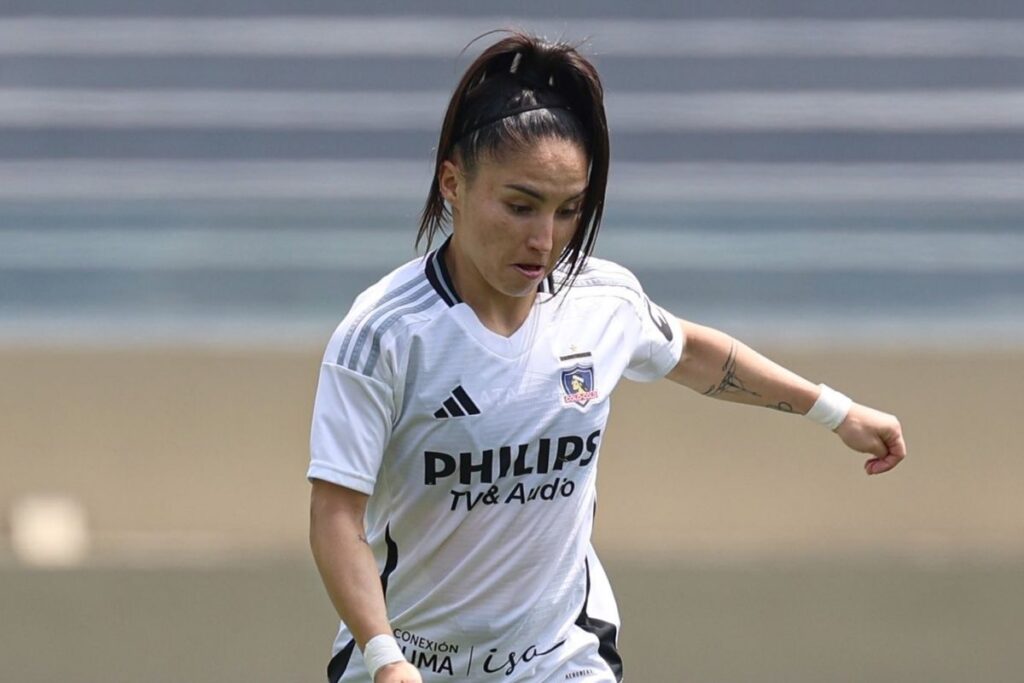 Javiera Grez en la pretemporada de Colo-Colo Femenina en Brasil.