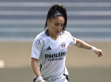 Javiera Grez en la pretemporada de Colo-Colo Femenina en Brasil.