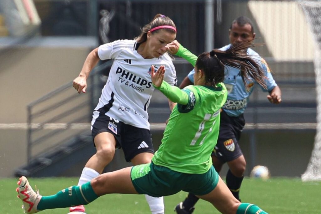 Yanara Aedo en la pretemporada de Colo-Colo en Brasil.