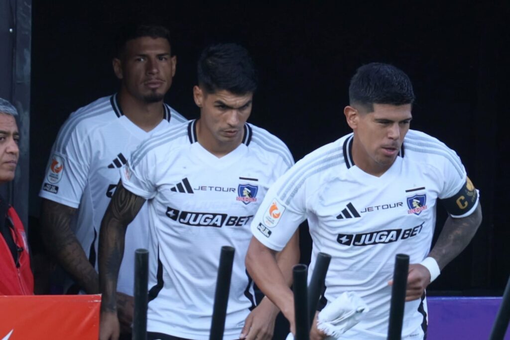 Esteban Pavez, Erick Wiemberg y Alan Saldivia con Colo-Colo.