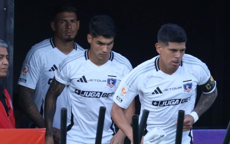 Esteban Pavez, Erick Wiemberg y Alan Saldivia con Colo-Colo.