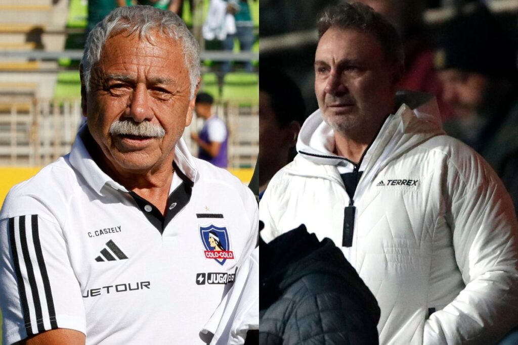 Carlos Caszely y Marcelo Barticciotto