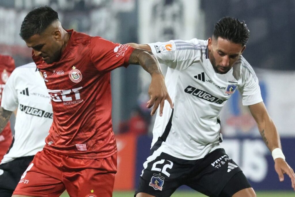 Colo-Colo frente a Unión San Felipe en Copa Chile.