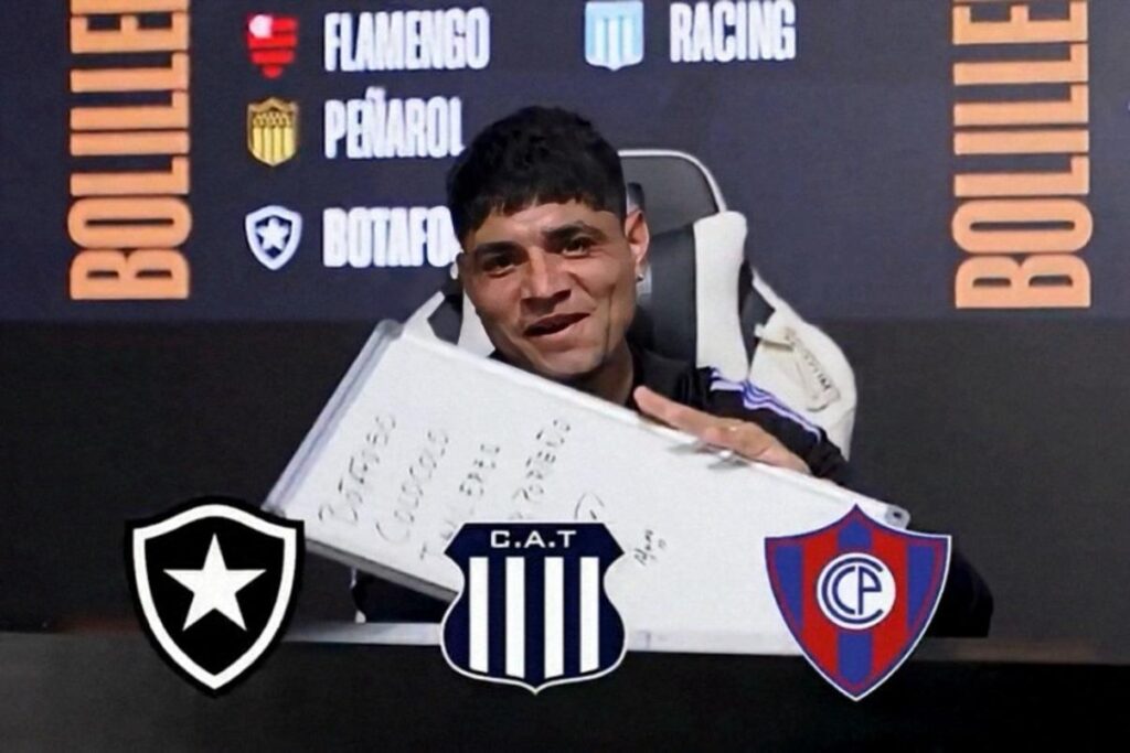 El grupo de Claudio Aquino en la Copa Libertadores 2025.