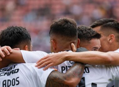 Gol de Colo-Colo vs Deportes la Serena.