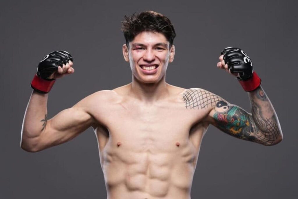 Ignacio Bahamondes en la UFC.