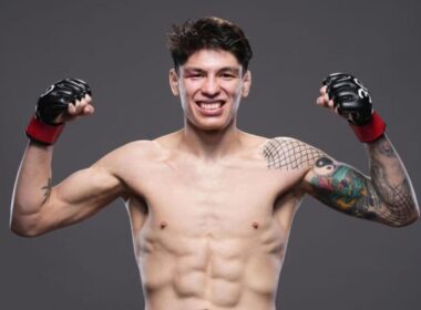 Ignacio Bahamondes en la UFC.