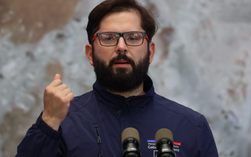 Santiago 26 de diciembre 2024. El Presidente de la Republica, Gabriel Boric, participa en la entrega del Premio Nacional del Deporte Dragomir Yankovic/Aton Chile