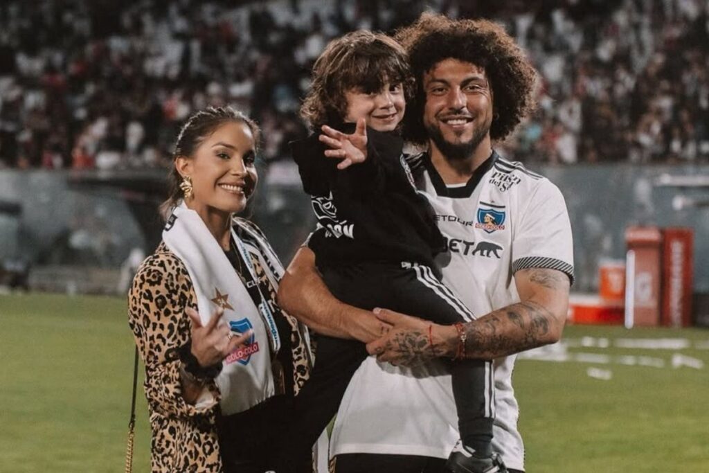 Florencia Pouso, Maximiliano Falcón y Domingo Falcón.