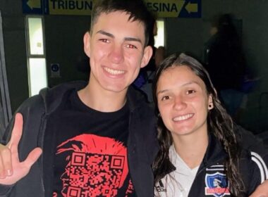 Sebastián Olave e Isidora Olave.